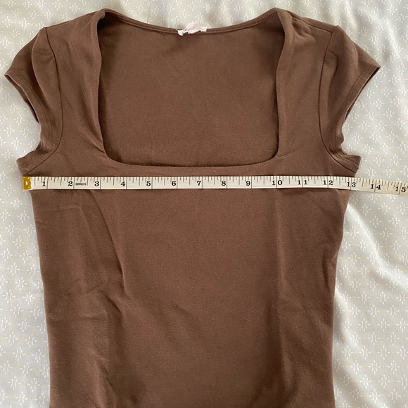 Square Neckline Tee - Picture 6 of 8